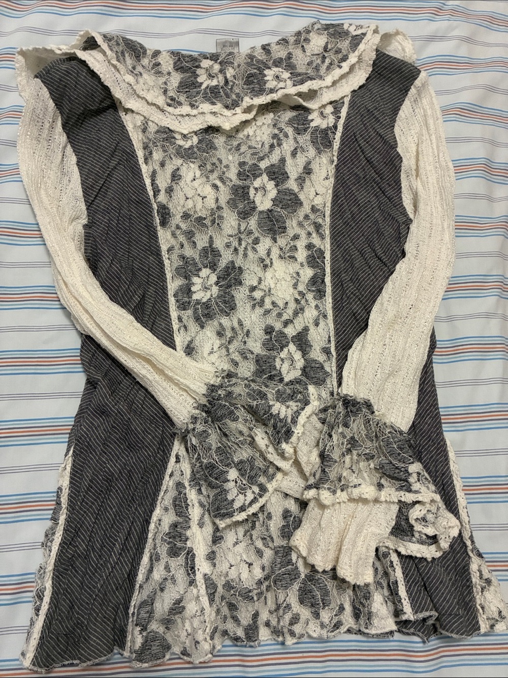 Alberto Makali Cream with dark gray 2 piece set - Picture 10 of 11